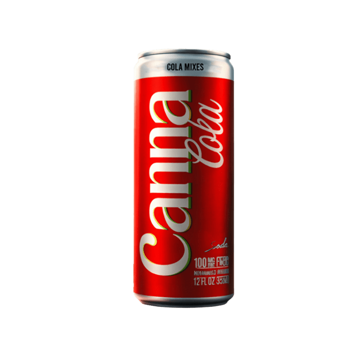 Sticky Green- 100mg Soda- Canna Cola