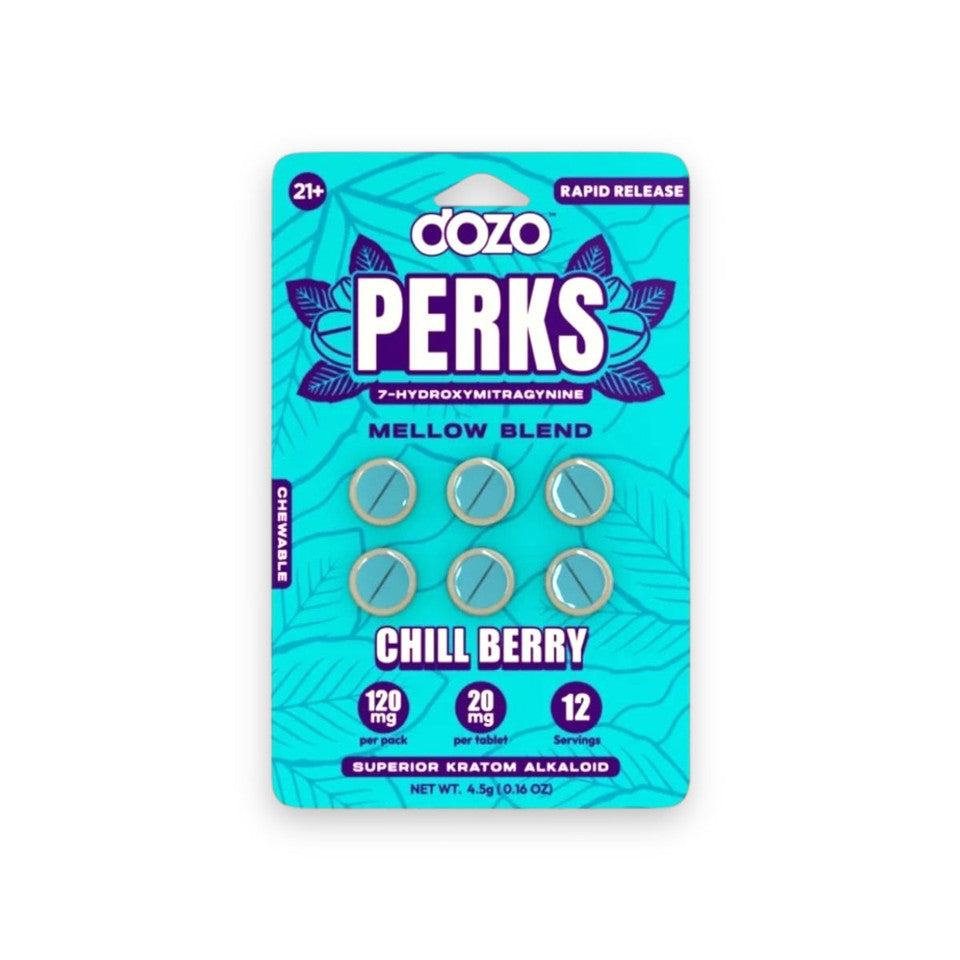 Dozo Perks 120mg- Chill Berry