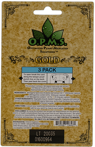 Opms- Gold 3 Capsules