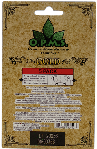 Opms- Gold 5 Capsules
