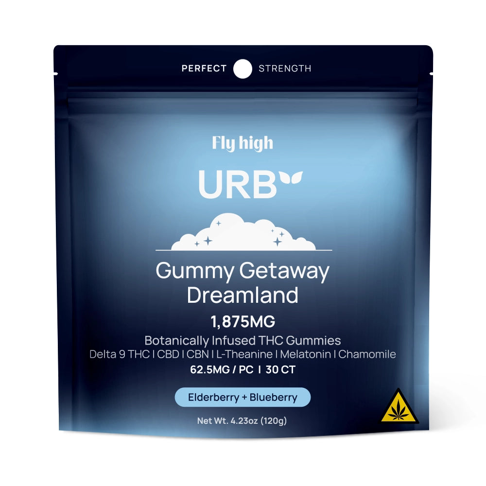 Urb D9 Gummy Gateway Dreamland- Elderberry & Blueberry