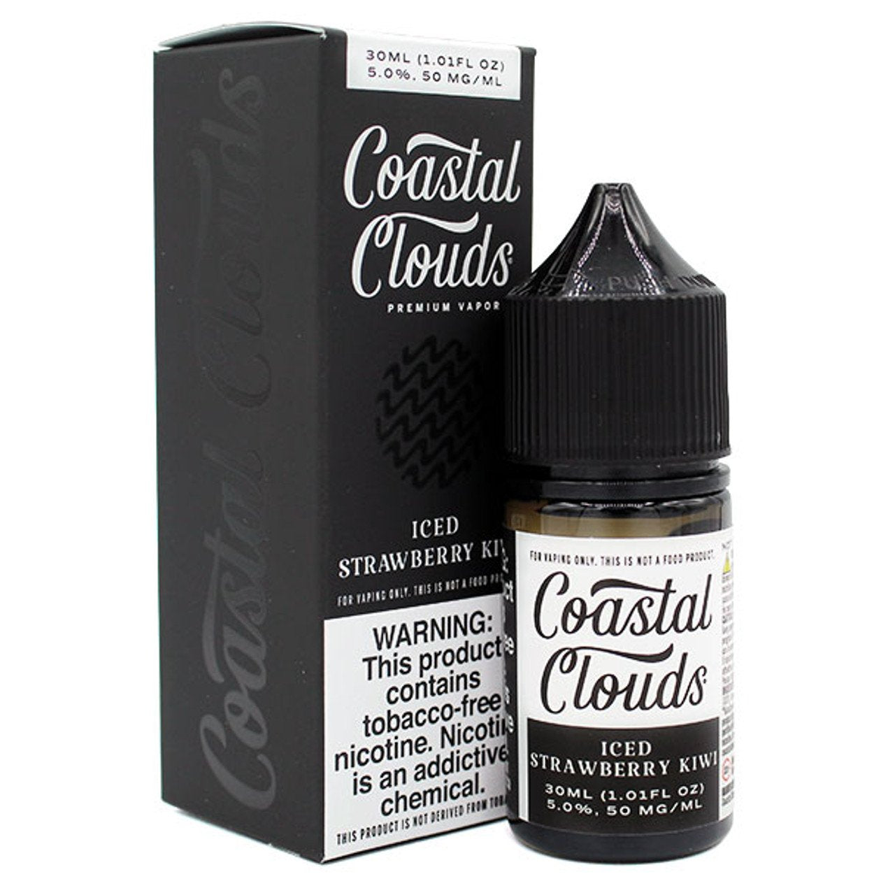 Coastal Cloud Iced- Strawberry Kiwi 50mg