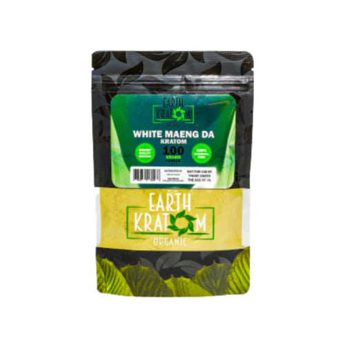 EARTH KRATOM 1/2 Kilogram Powder- WHITE MEANG DA