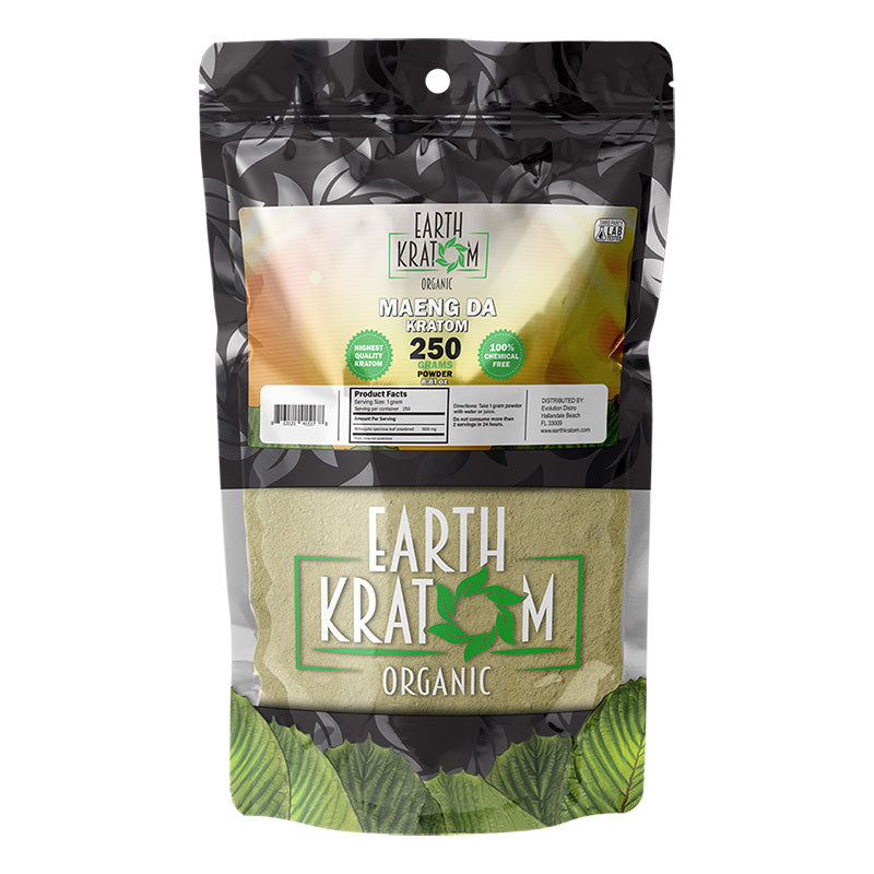 EARTH KRATOM 250 Gram Powder- MAENG DA