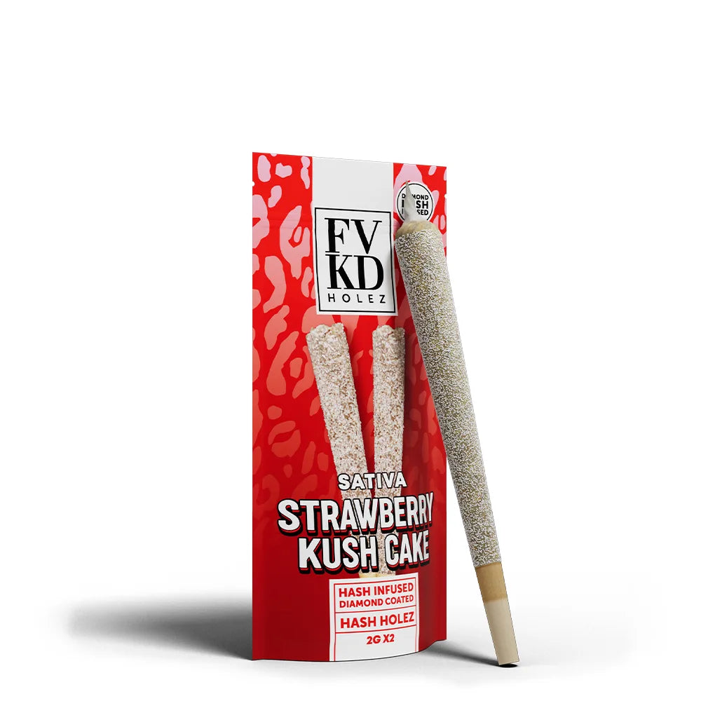 Fvkd Preroll- Strawberry Kush Cake sativa