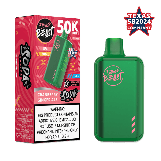 Flavor Beast- Cranberry Ginger Ale