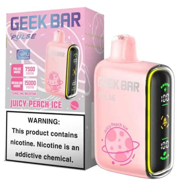 Geekbar Pulse- Juicy Peach Ice