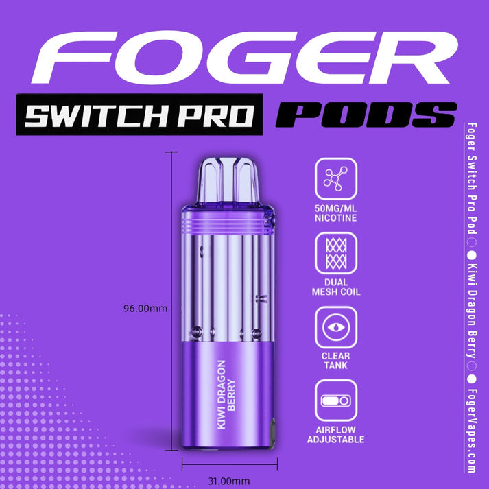 Foger Pod- Kiwi Dragon Berry