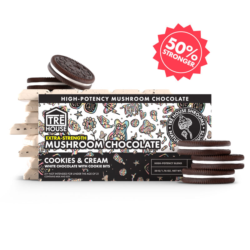 Tre House Magic Mushroom- Cookies & Cream