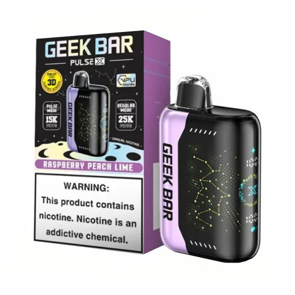 Geekbar PulseX- Raspberry Peach Lime