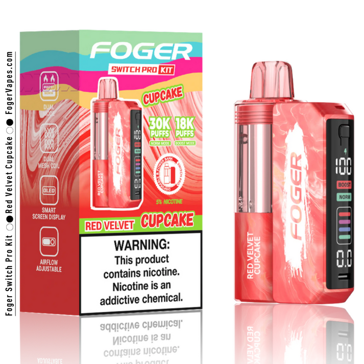 Foger Kit- Red Velvet Cupcake