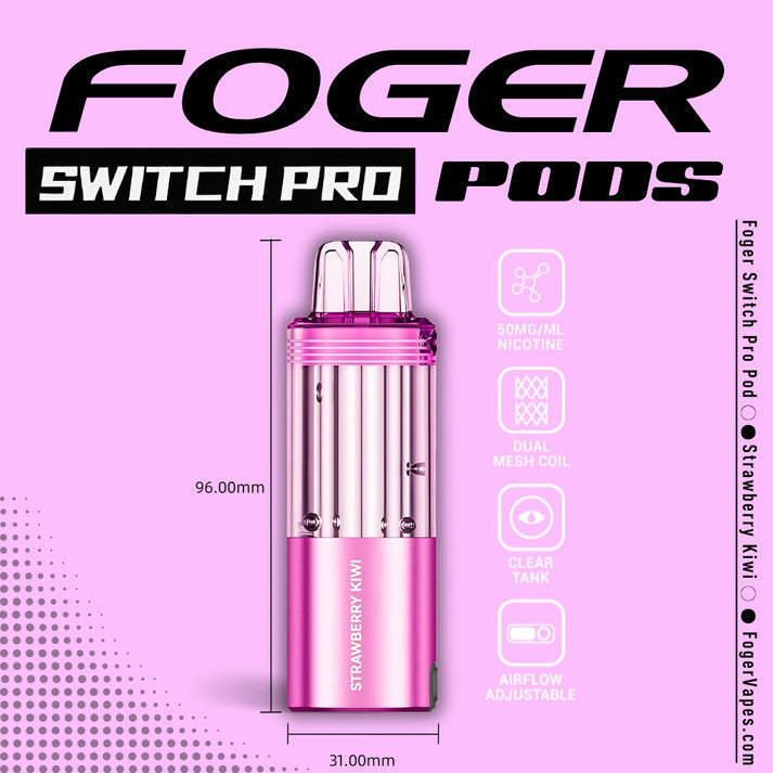 Foger Pod- Strawberry Kiwi