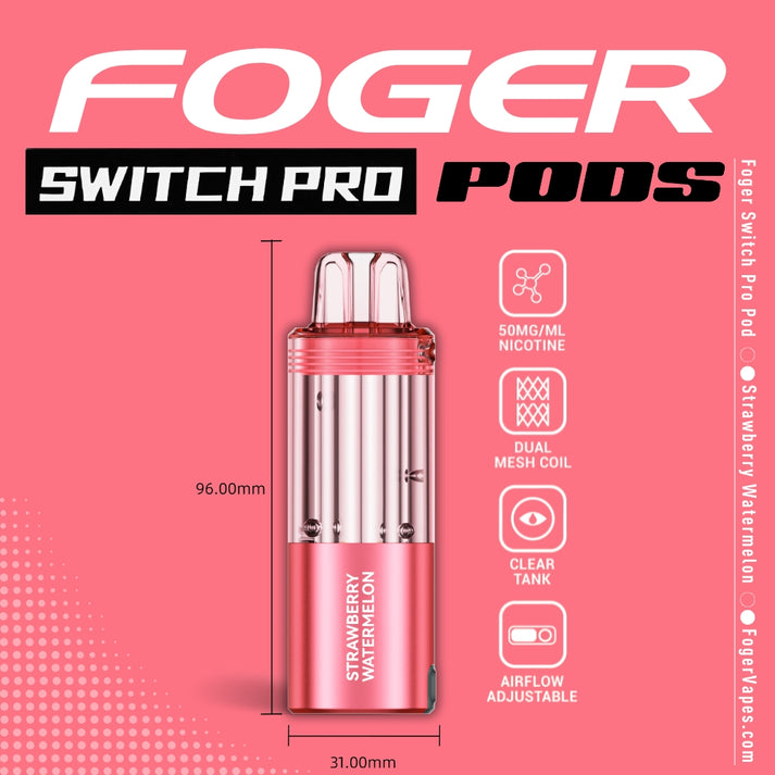 Foger Pod- Strawberry Watermelon