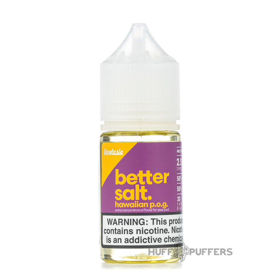 VAPETASIA BETTER SALT E-LIQUID 30ML HAWAIIAN POG - 25MG