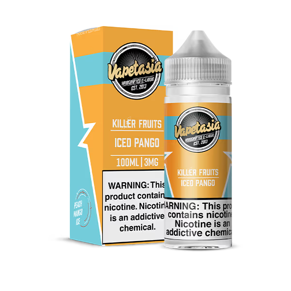 VAPETASIA E-LIQUID 100ML ICED PANGO - 6MG