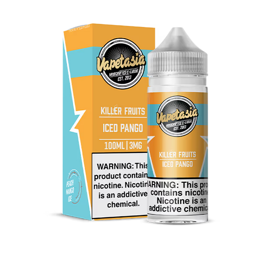 VAPETASIA E-LIQUID 100ML ICED PANGO - 6MG