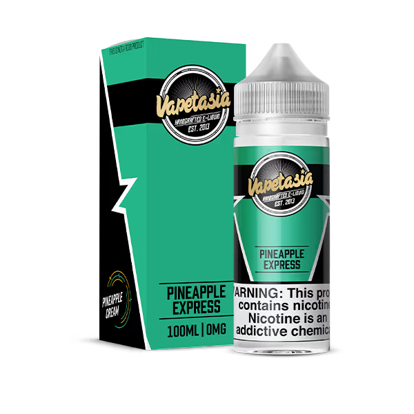VAPETASIA E-LIQUID 100ML PINEAPPLE EXPRESS - 6MG