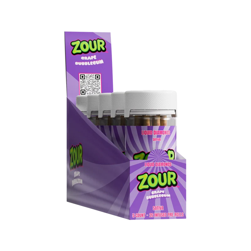 Zour Stach Jar- Grape Bubblegum Sativa