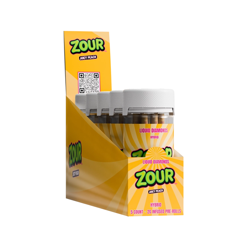 Zour Stach Jar- Juicy Peach Hybrid