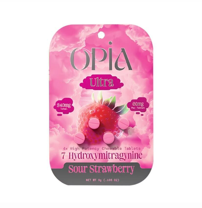 Opia 240mg- Sour Strawberry
