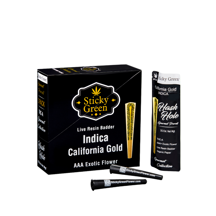 Stickygreen Hash Hole- California Gold