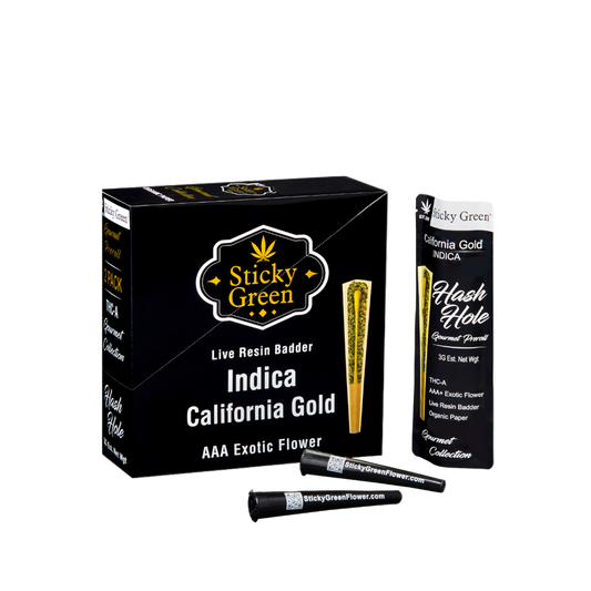 Stickygreen Hash Hole- California Gold