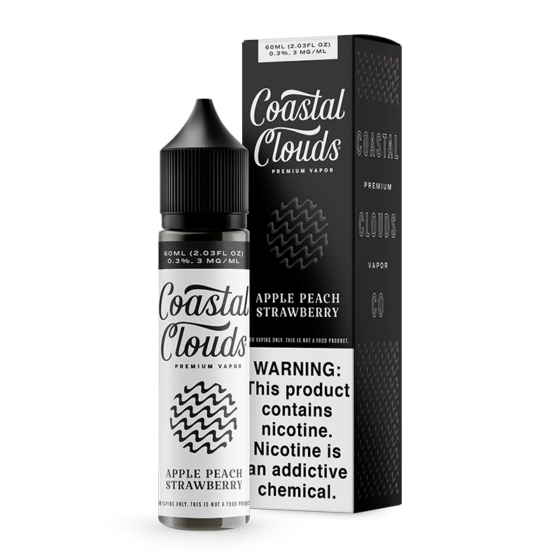 Coastal Cloud- Apple Peach Strawberry 3mg