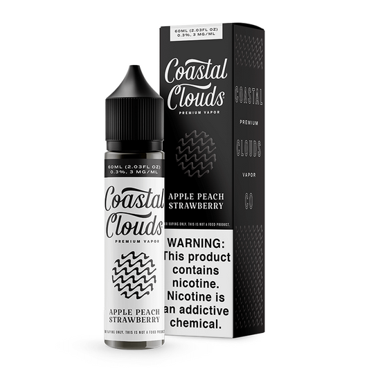 Coastal Cloud- Apple Peach Strawberry 3mg