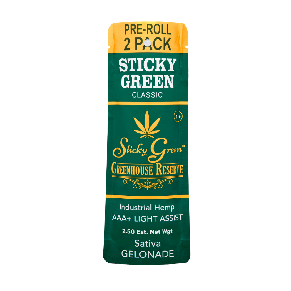 Sticky Green- Greenhouse Reserve Pre-Roll Sativa