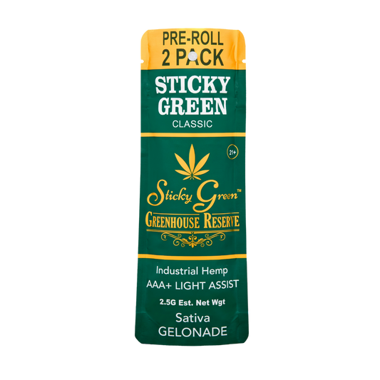 Sticky Green- Greenhouse Reserve Pre-Roll Sativa