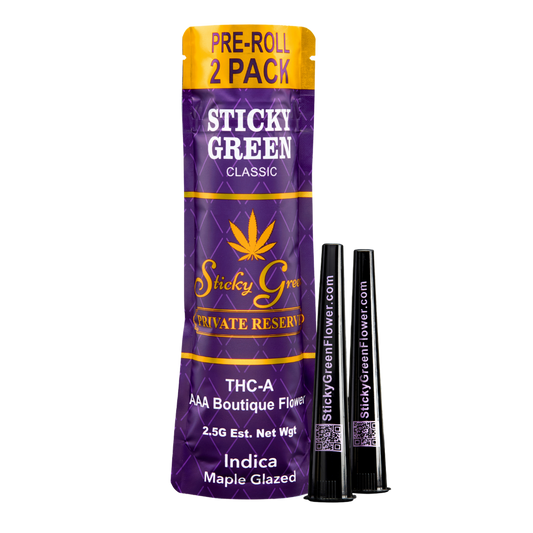 Sticky Green- Private Reserve Pre-Roll Indica