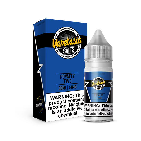 VAPETASIA NIC SALT E-LIQUID 30ML ROYALTY TWO - 48MG