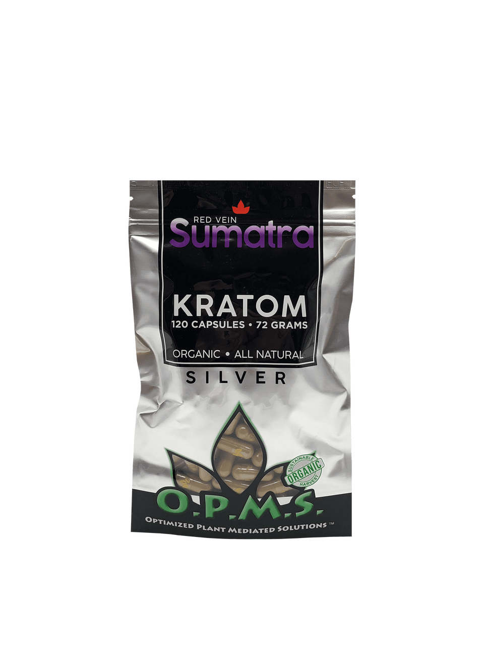 Opms- Red Vein Sumatra 120 Capsules