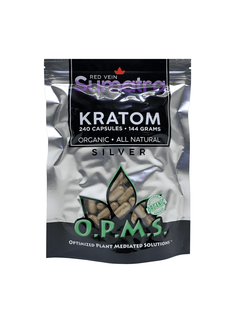 Opms- Red Vein Sumatra 240 Capsules