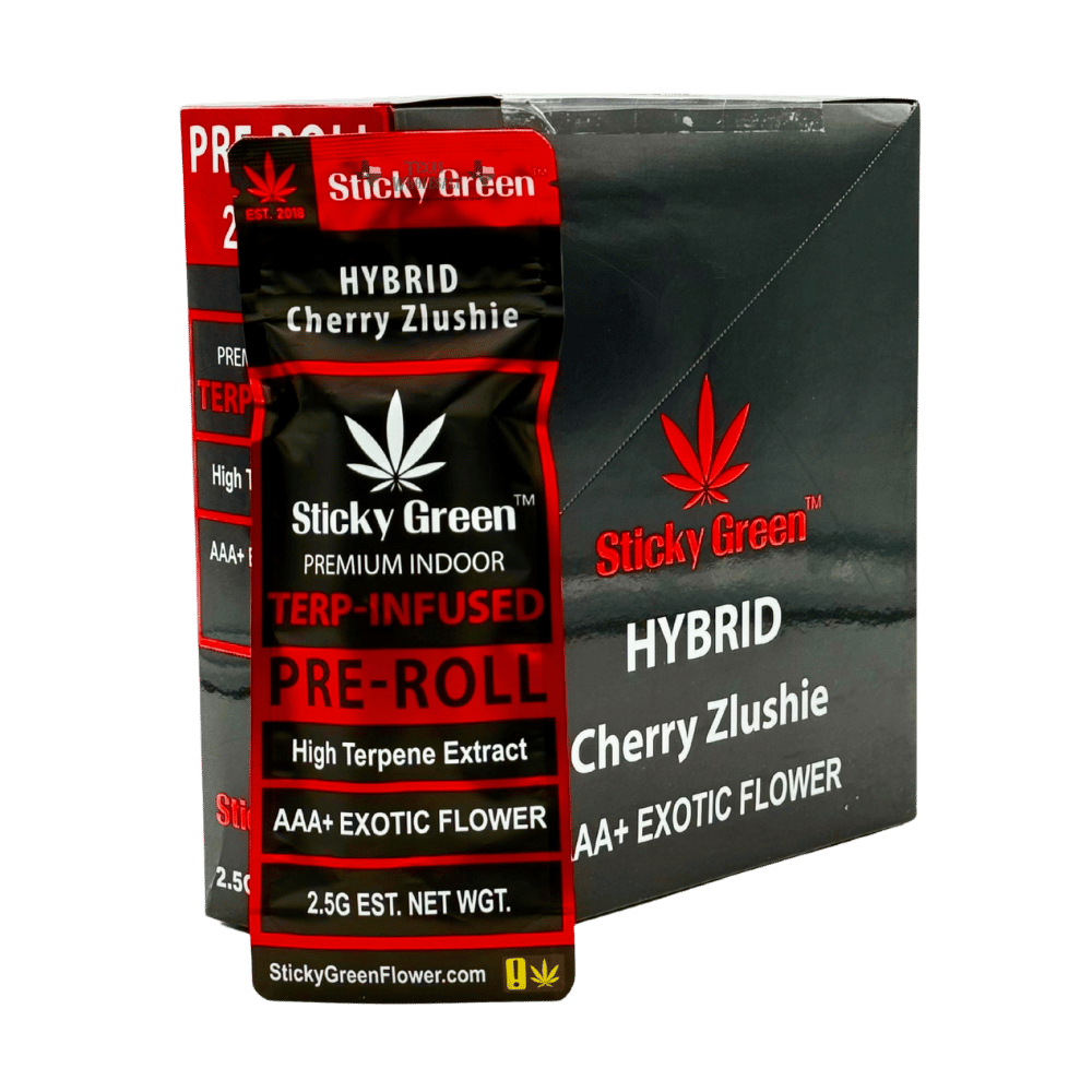 Sticky Green- Trep-Infused Watermelon Zushi Indica
