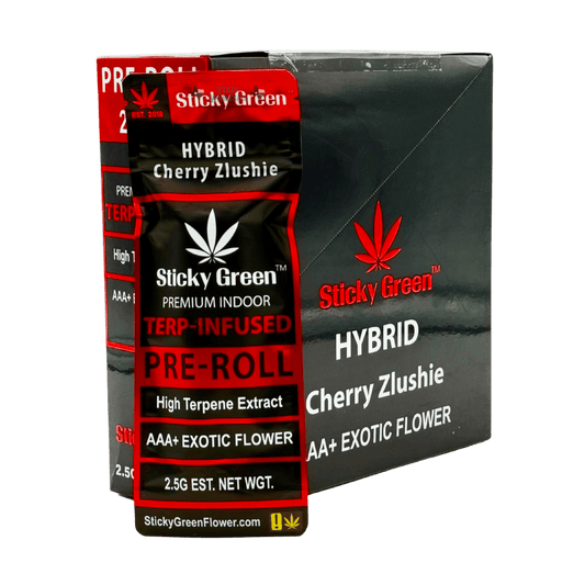 Sticky Green- Trep-Infused Watermelon Zushi Indica