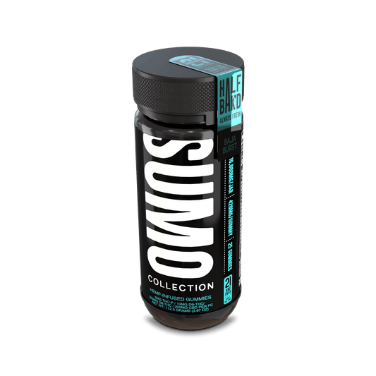 Half Bak'd Sumo Blend Gummies 10000mg - Baja Burst