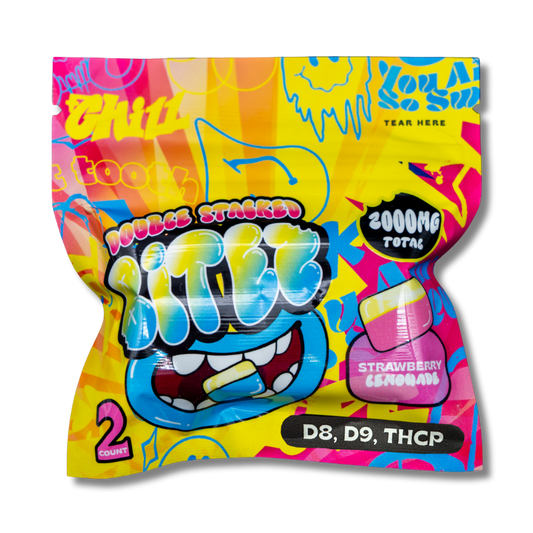 Bits Gummies 2,000mg- Strawberry Lemonade