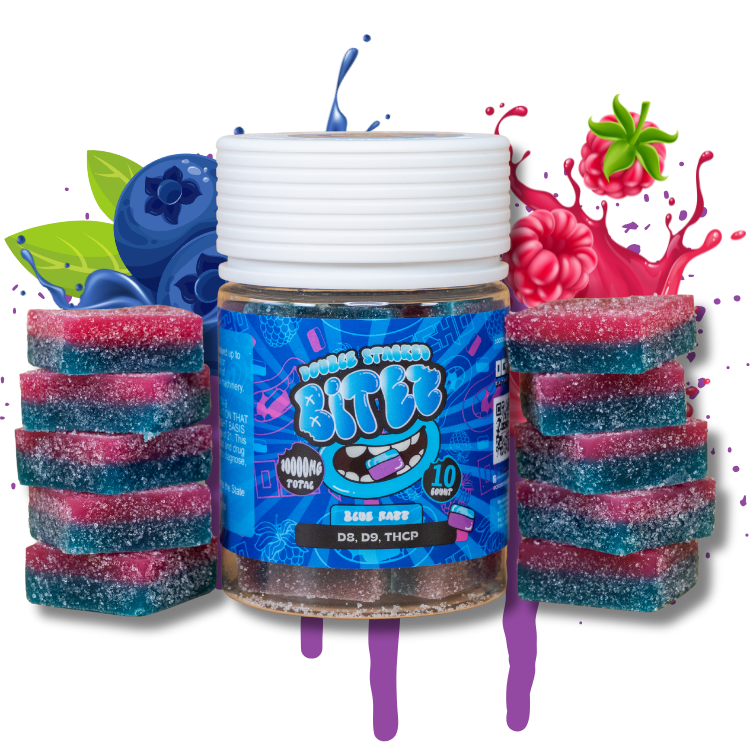 Bitez- Blue Razz 10,000mg Jar