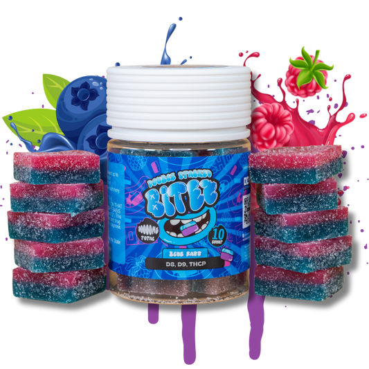 Bitez- Blue Razz 10,000mg Jar