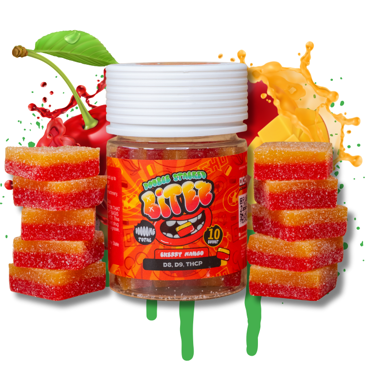Bitez- Jar Cherry Mango 10,000mg Jar