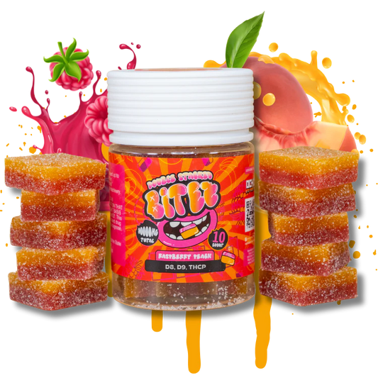 Bitez- Raspberry Peak 10,000mg Jar
