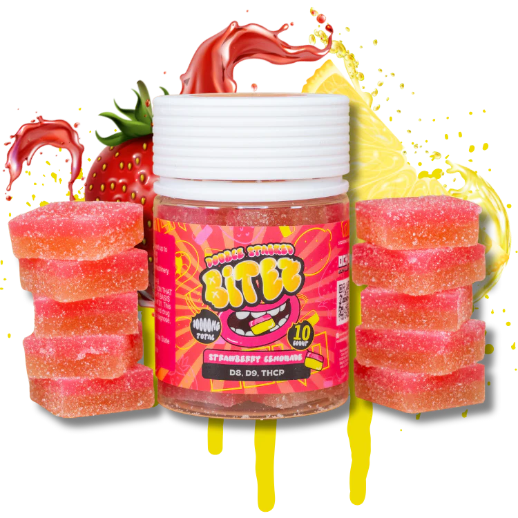 Bitez- Strawberry Lemonade 10,000mg Jar