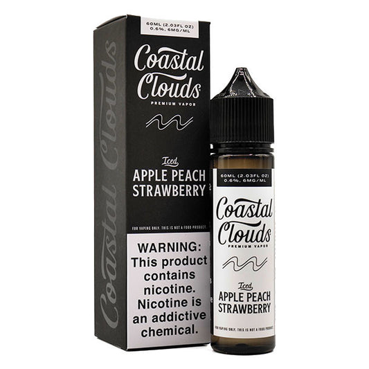 Coastal Cloud Iced- Apple Peach Strawberry 6mg