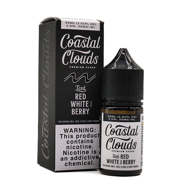Coastal Cloud Iced- Red White & Berry 35mg