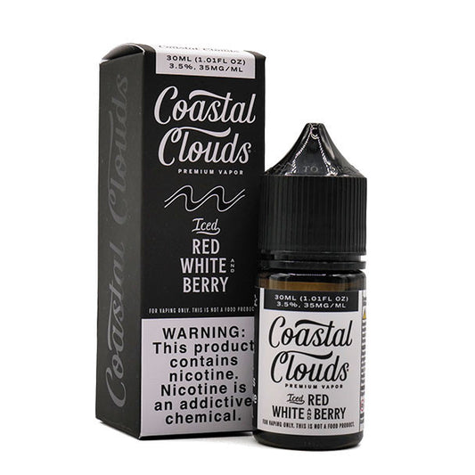 Coastal Cloud Iced- Red White & Berry 35mg