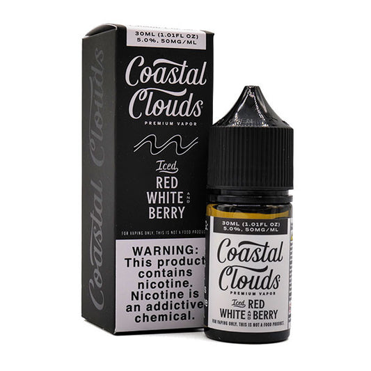 Coastal Cloud Iced- Red White & Berry 50mg