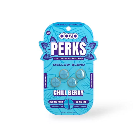 Dozo Perks 200mg- Chill Berry