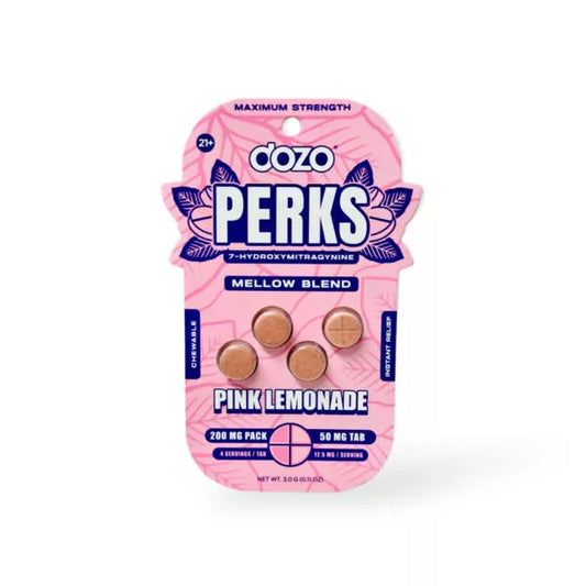 Dozo Perks 200mg- Pink Lemonade