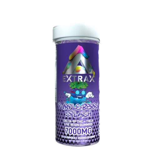 Extrax Adios Blend 700mg jar- Purple berry splash